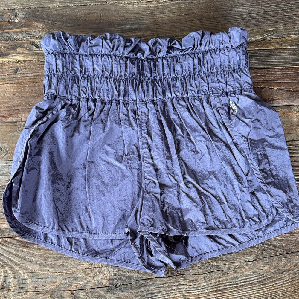 Free People Movement The Way Home short in‎ deep blue EUC size M